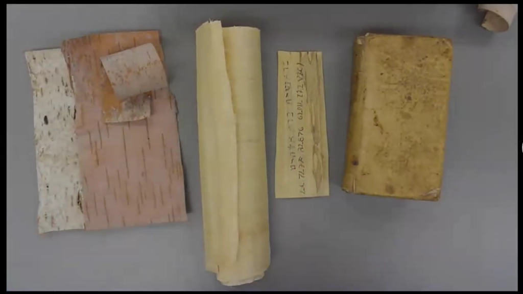 Manuscript materials
